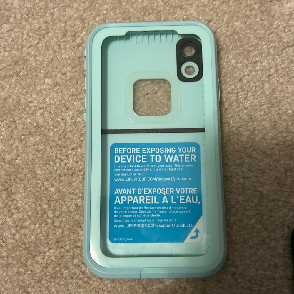 Lifeproof case for iPhone XR